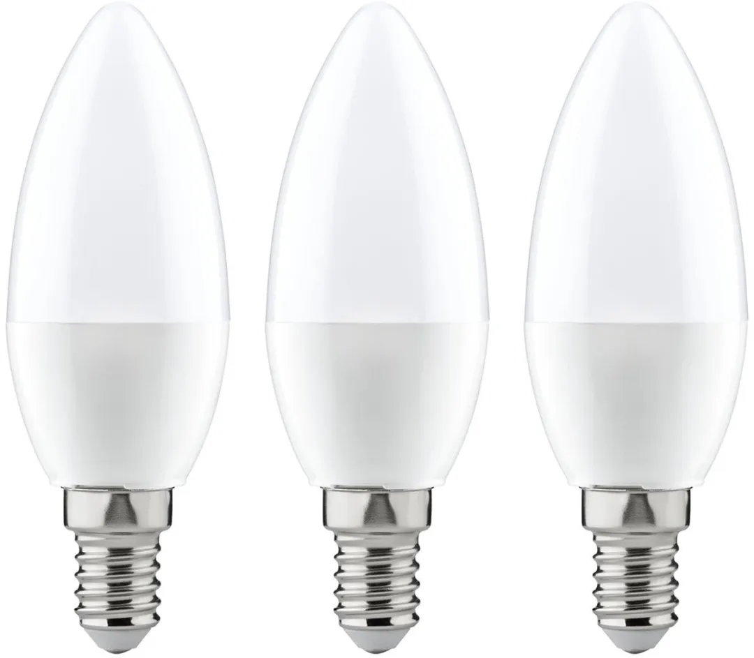 Paulmann LED Kaars E14 Set 3x3,5W 2700K Mat