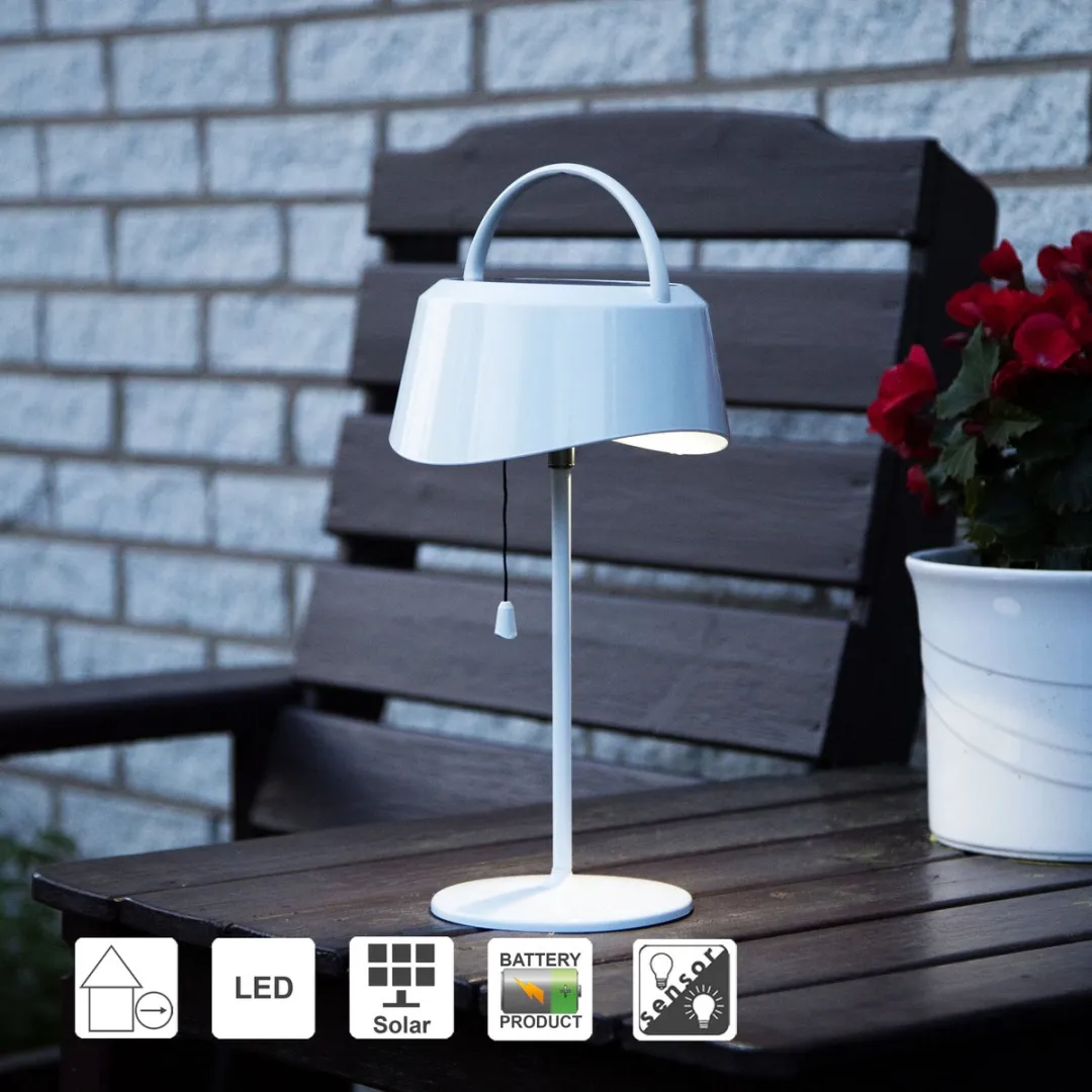 Star Trading Cervia Solar Tafellamp - 1W Warm Wit