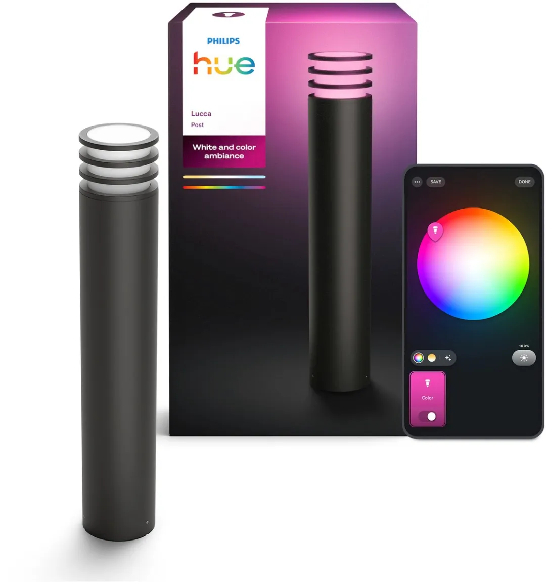 Philips Hue Lucca Sokkellamp