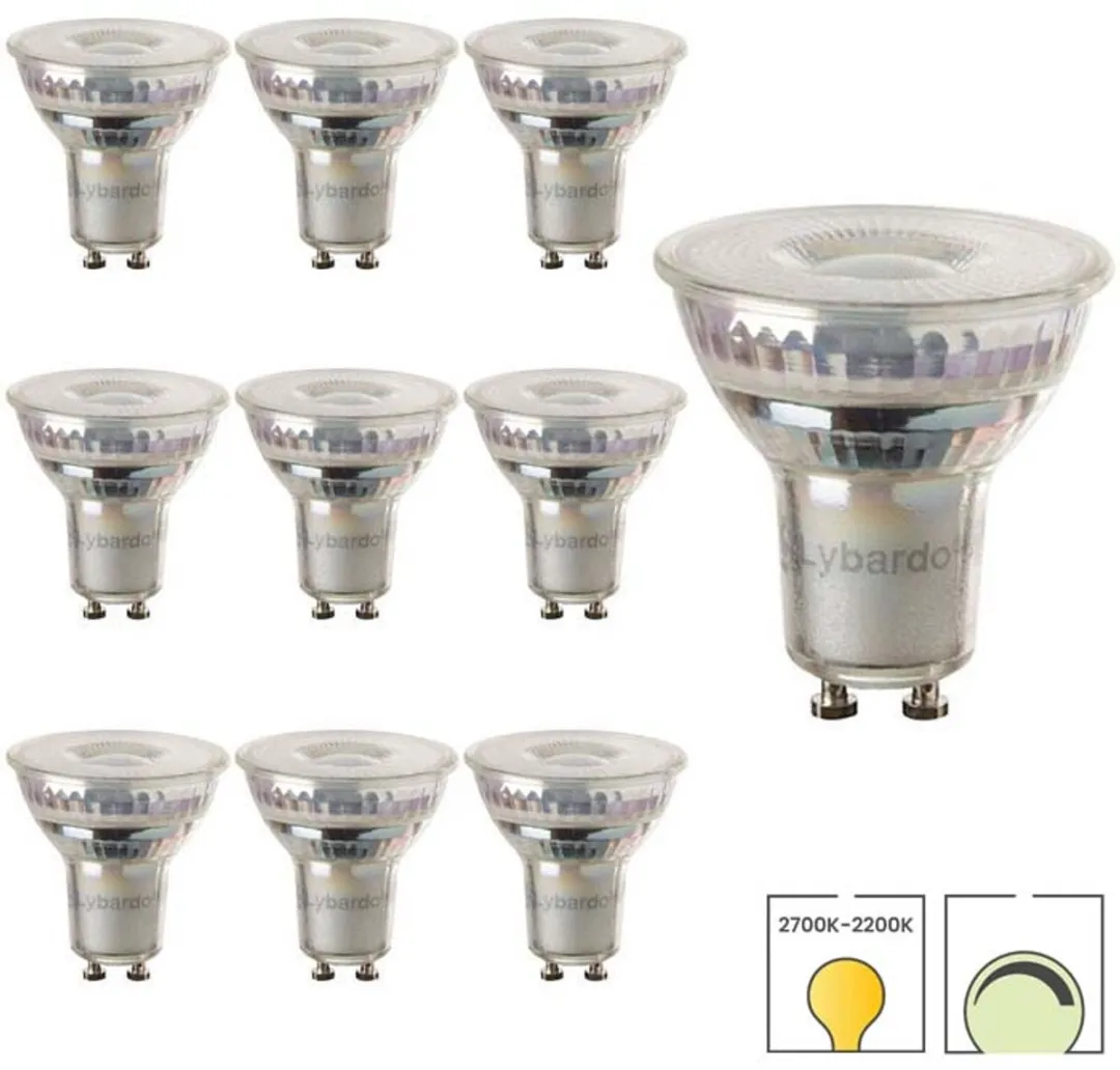 Lybardo GU10 LED Lamp 10 Stuks