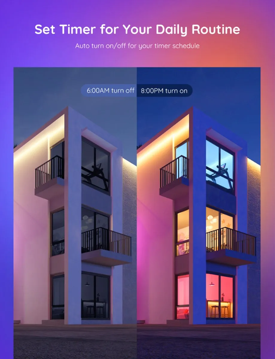 Govee RGBWW Smart LED E27 800lm - 2 Stuks