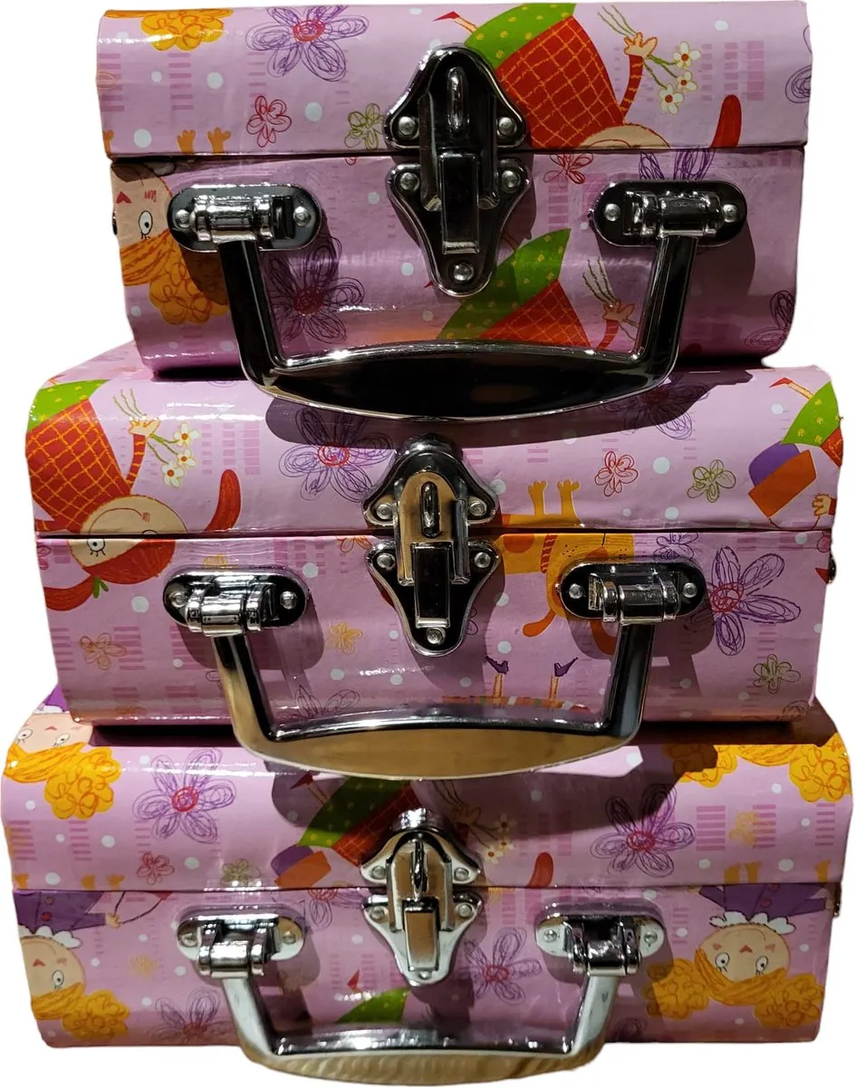 New Classic Toys 3-delige Mini Koffer Set