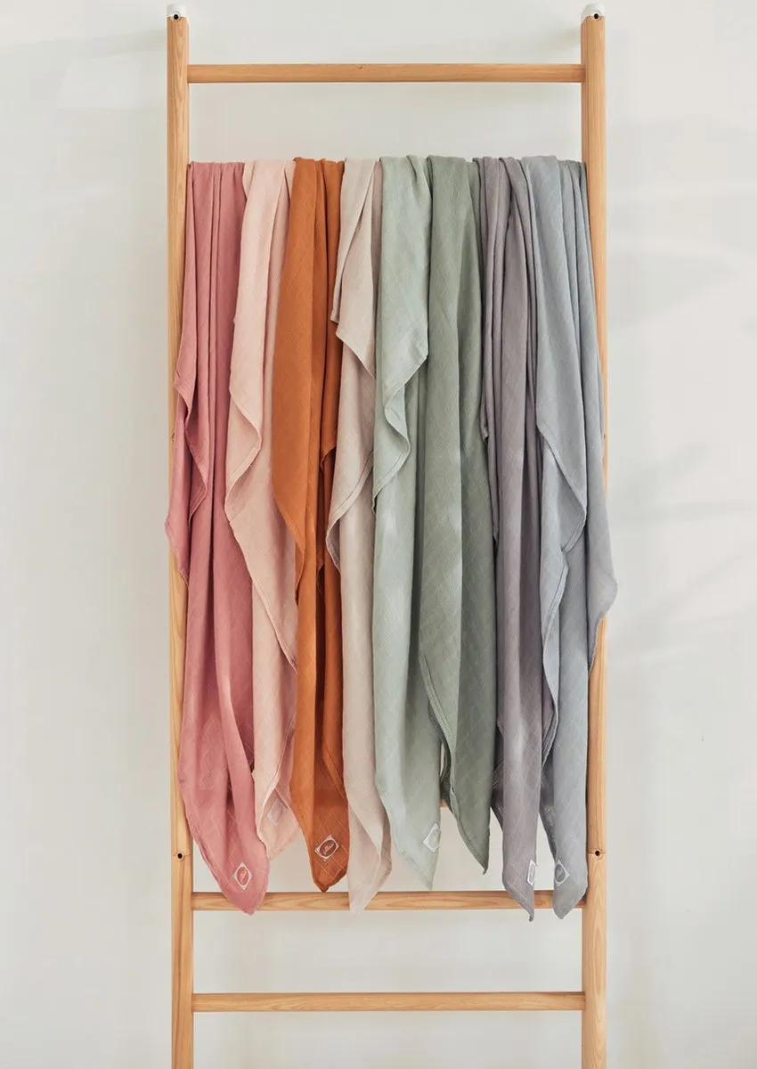 Jollein Hydrofiele Doek Large 115x115cm Storm Grey - 2 Stuks - afbeelding 6 van 6