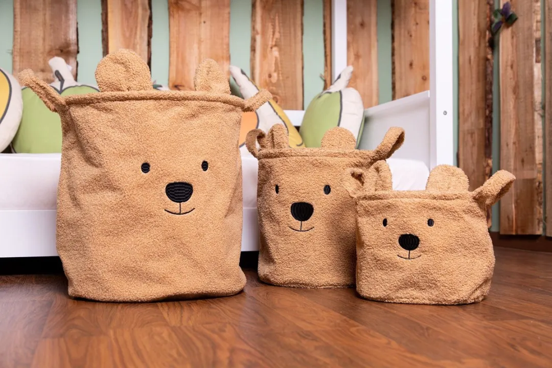 Childhome Teddy Manden Set - 3 Stuks Beige