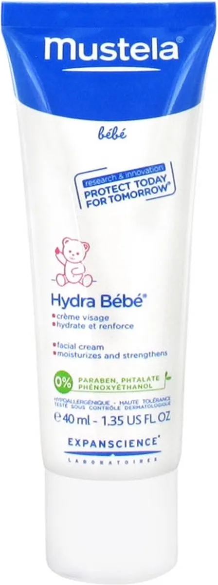Mustela Bébé Hydra Crème Gezicht 40ml