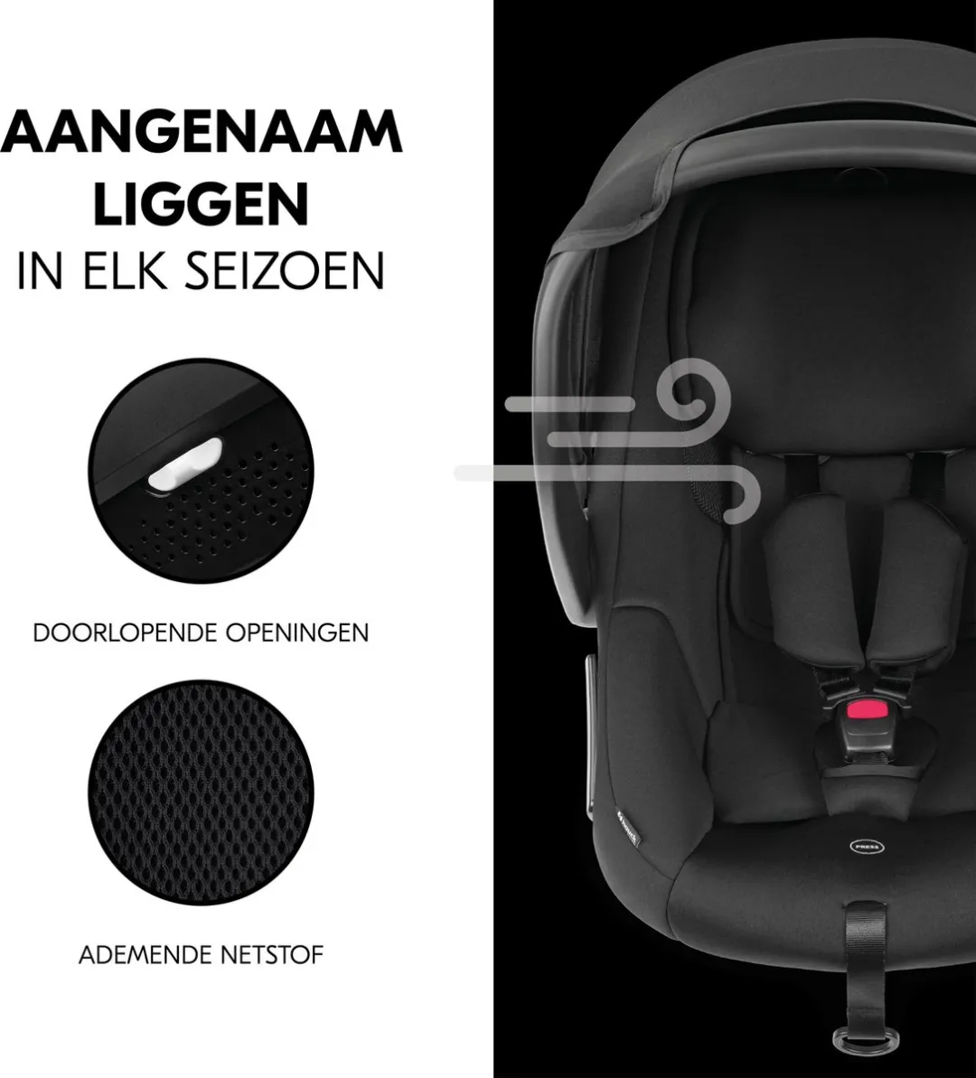 Hauck Drive N Care i-Size Autostoeltje - Zwart