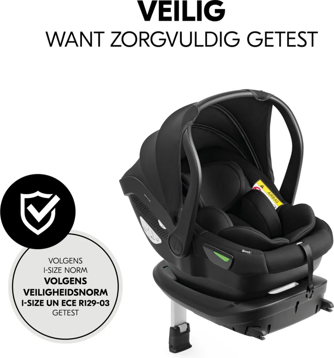 Hauck Drive N Care i-Size Autostoeltje - Zwart