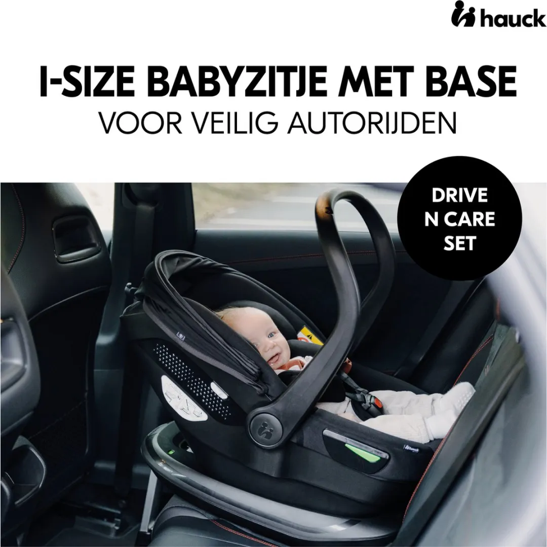 Hauck Drive N Care i-Size Autostoeltje - Zwart