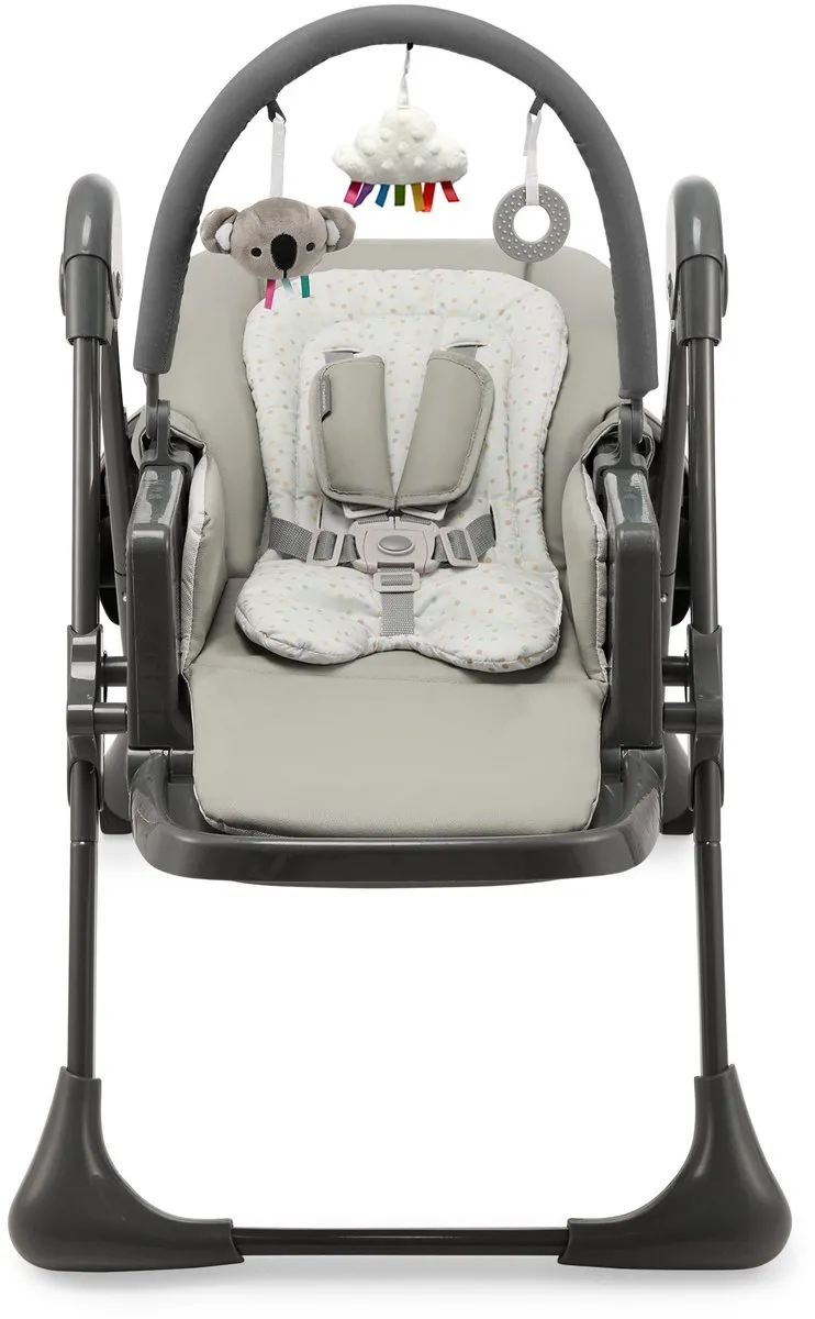 KinderKraft TUMMIE 2-in-1 Kinderstoel - Grijs