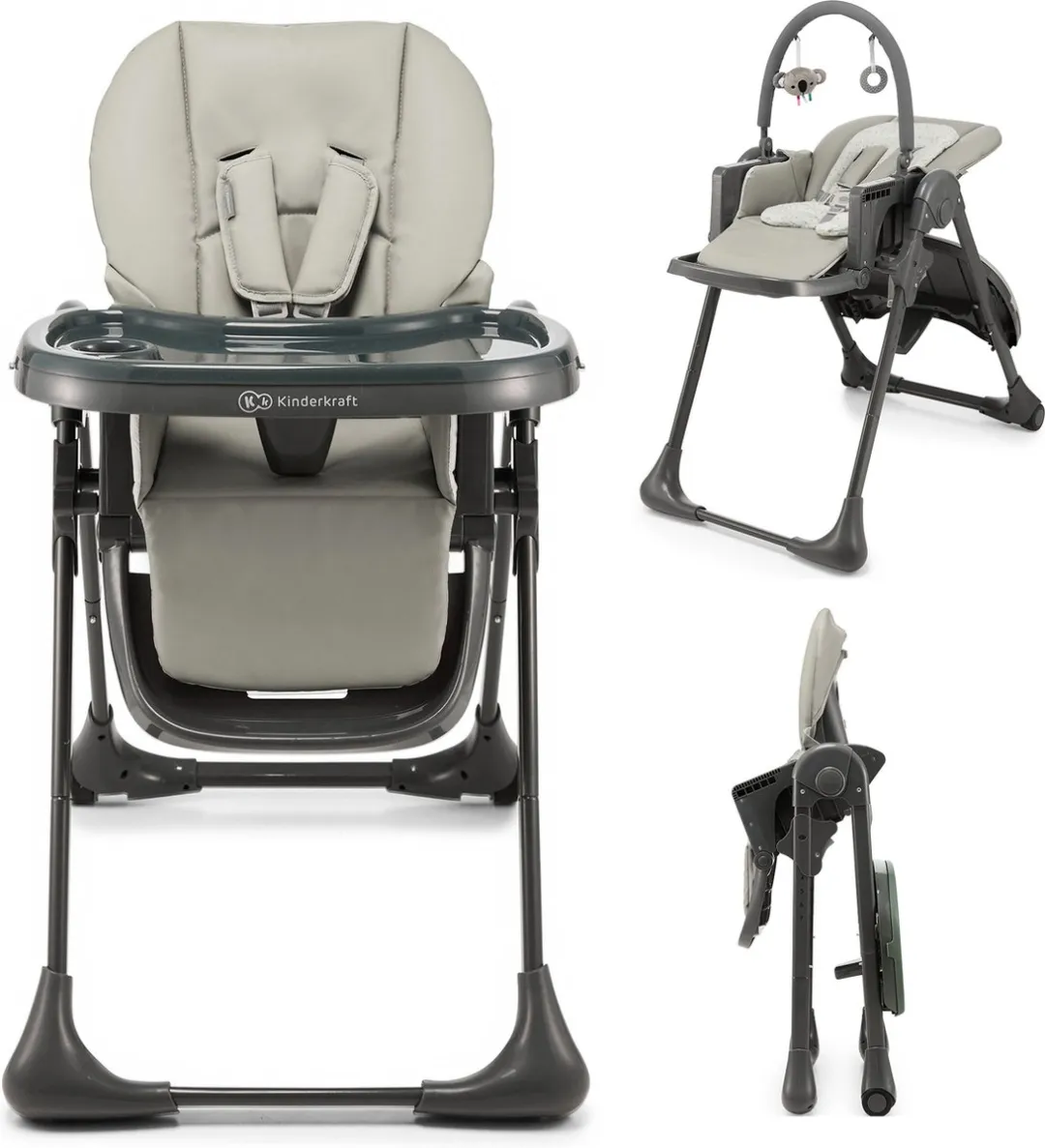 KinderKraft TUMMIE 2-in-1 Kinderstoel