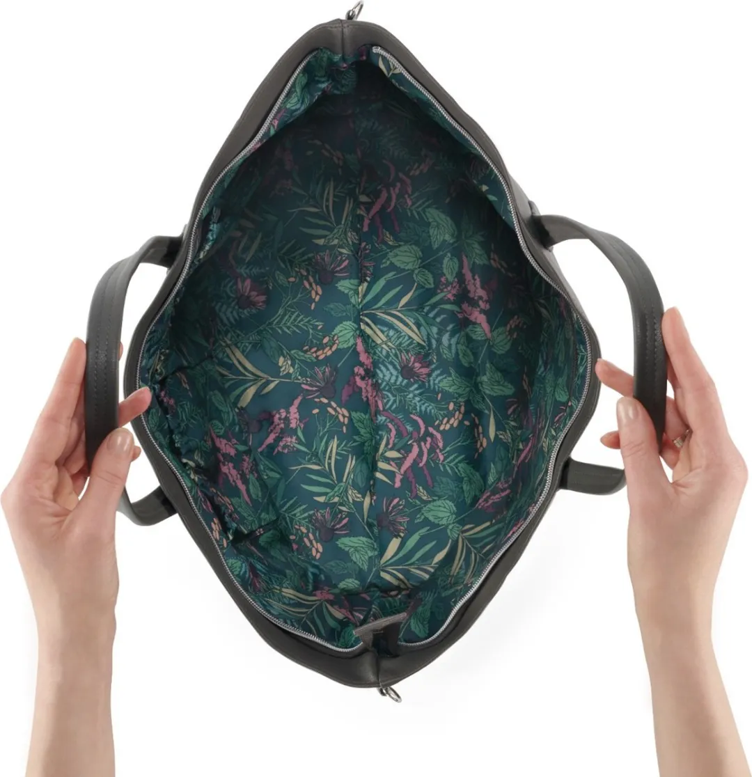 KinderKraft TreasureBag Luiertas - Lichtgrijs