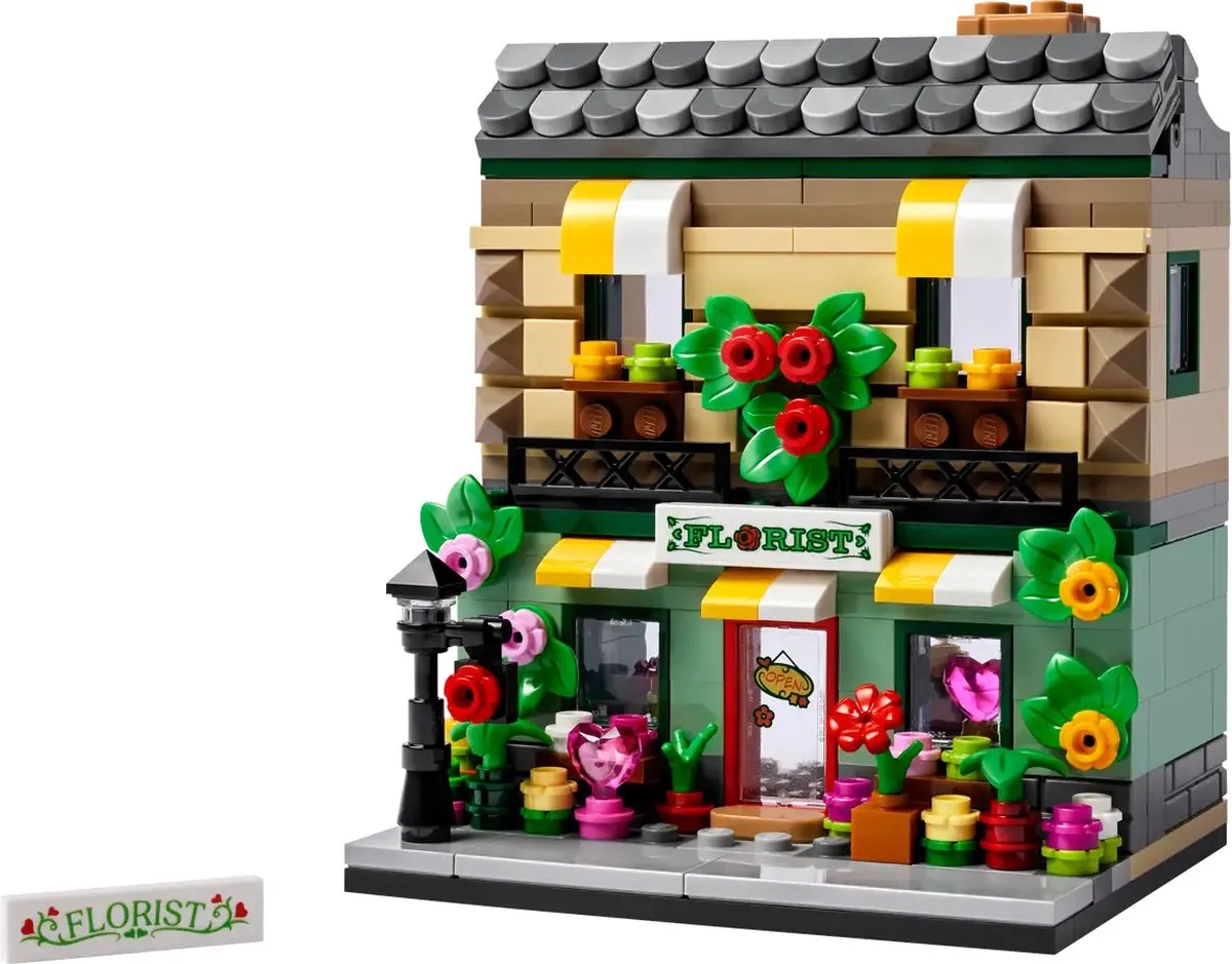 LEGO Limited Edition 40680 Bloemenwinkel - 338 Stukken - Multicolor - afbeelding 2 van 4