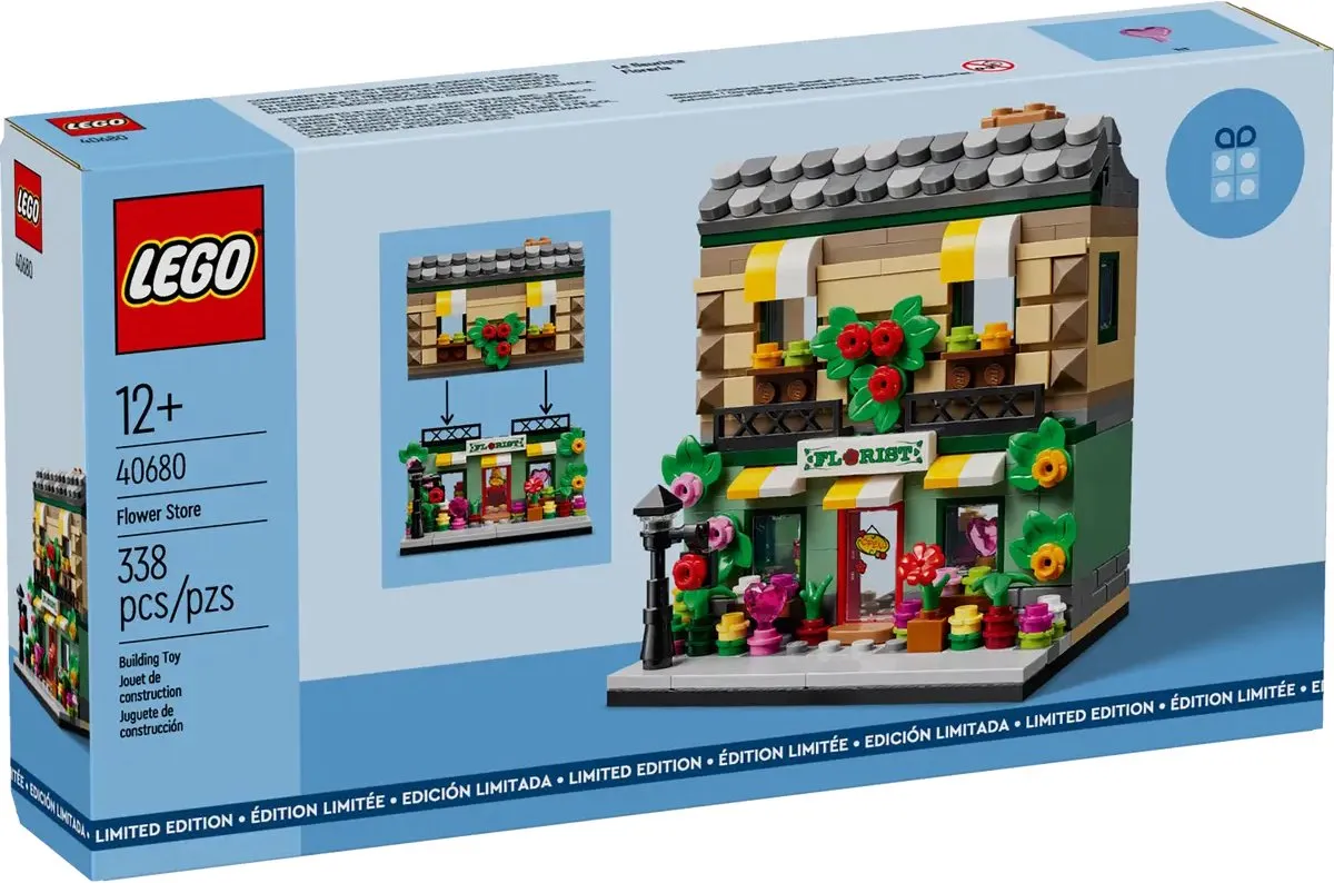 LEGO Limited Edition 40680 Bloemenwinkel - 338 Stukken - Multicolor - afbeelding 4 van 4