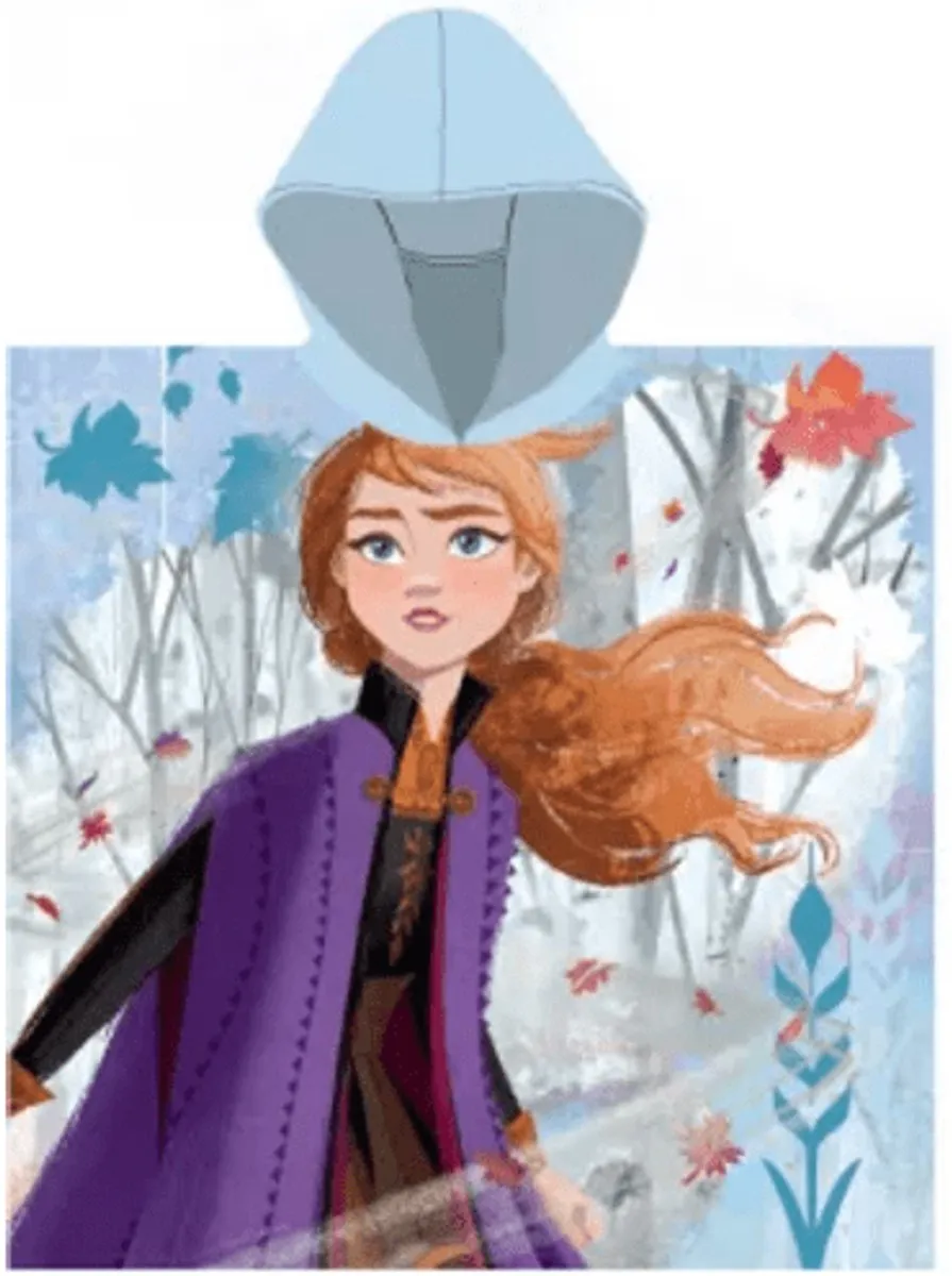 Disney Frozen Badponcho - 55x110cm - Multi Color