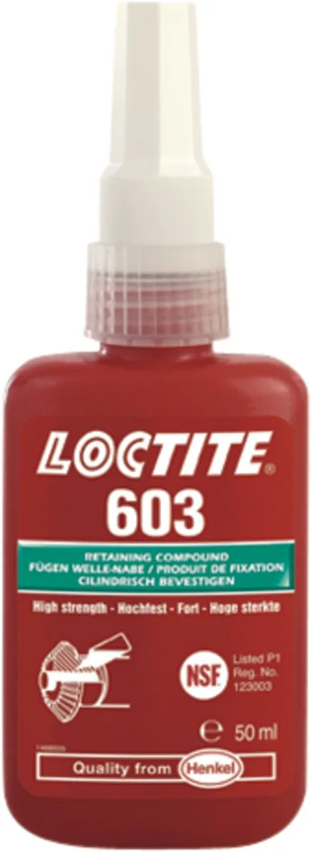 Loctite 603 Bevestigingslijm 10ml - Groen