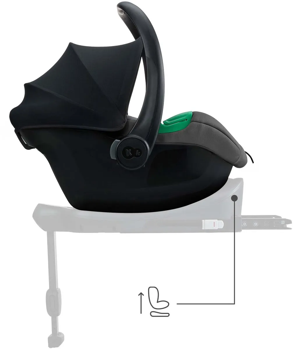 KinderKraft MINK PRO 2 i-Size Autostoel - Groep 0+ - Grijs