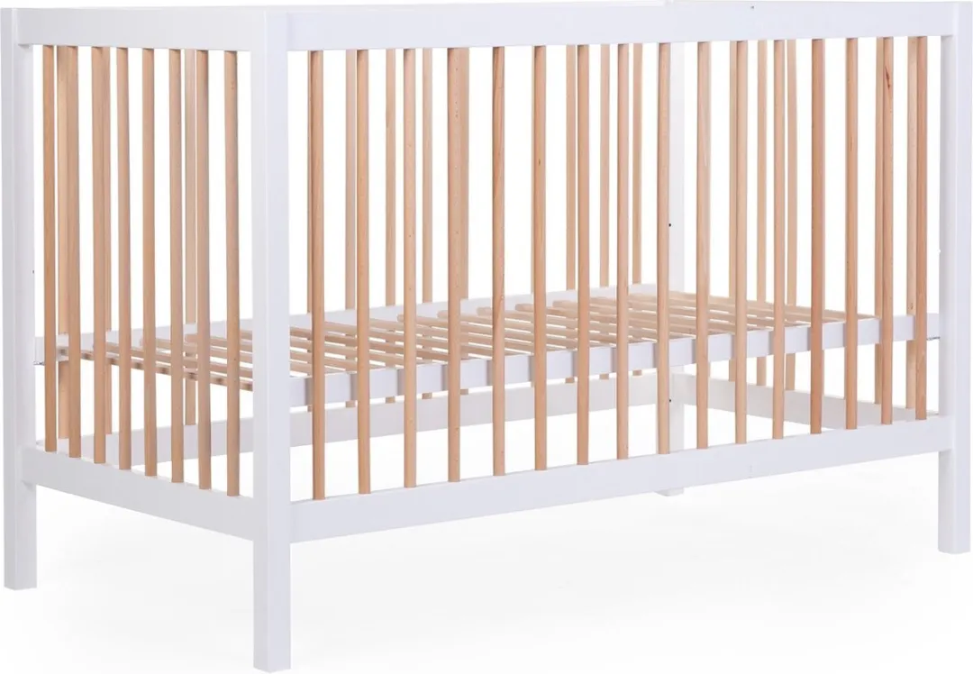 Childhome COT 97 Meegroei Babybed 120x60cm - Wit Naturel