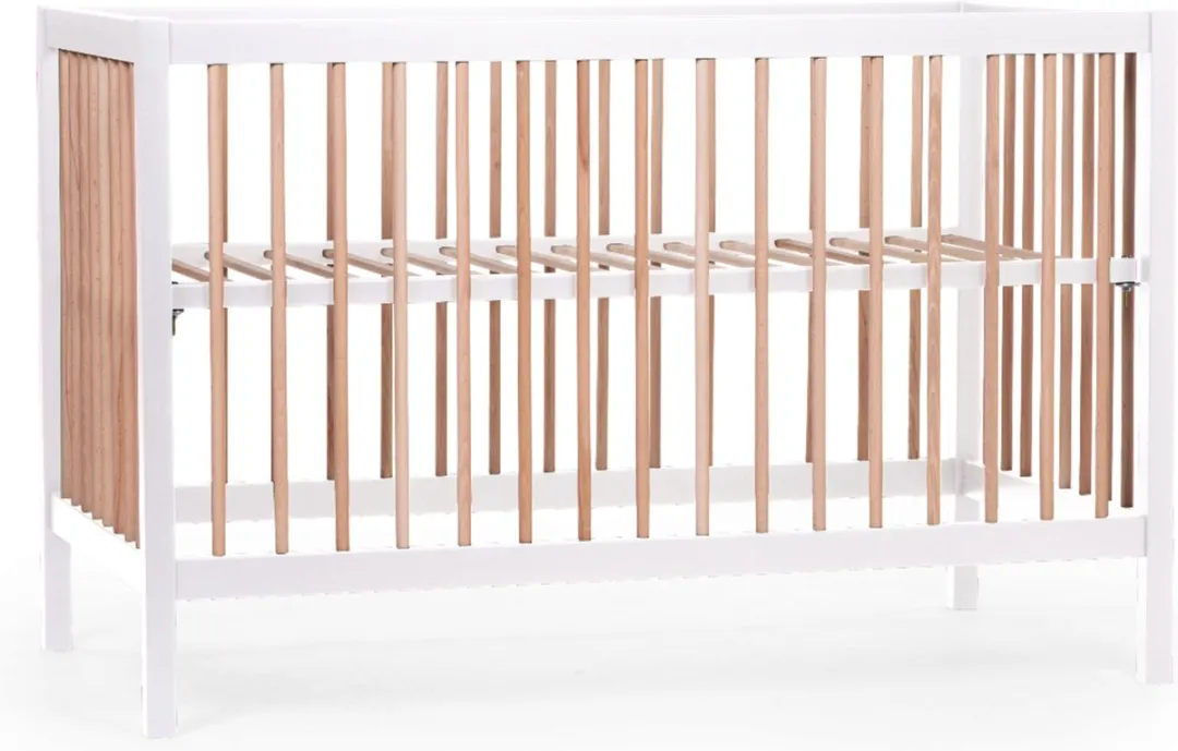 Childhome COT 97 Meegroei Babybed 120x60cm - Wit Naturel
