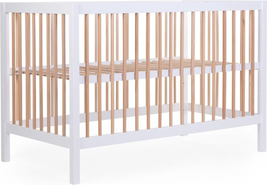 Childhome COT 97 Meegroei Babybed 120x60cm - Wit Naturel