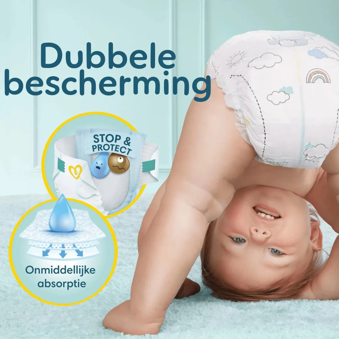 Pampers Premium Protection Maat 4 - 180 Stuks