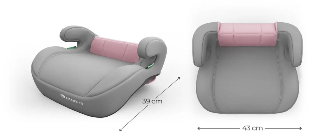 KinderKraft I-SPARK 2 PLUS i-Size Autostoel 100-150cm - Roze