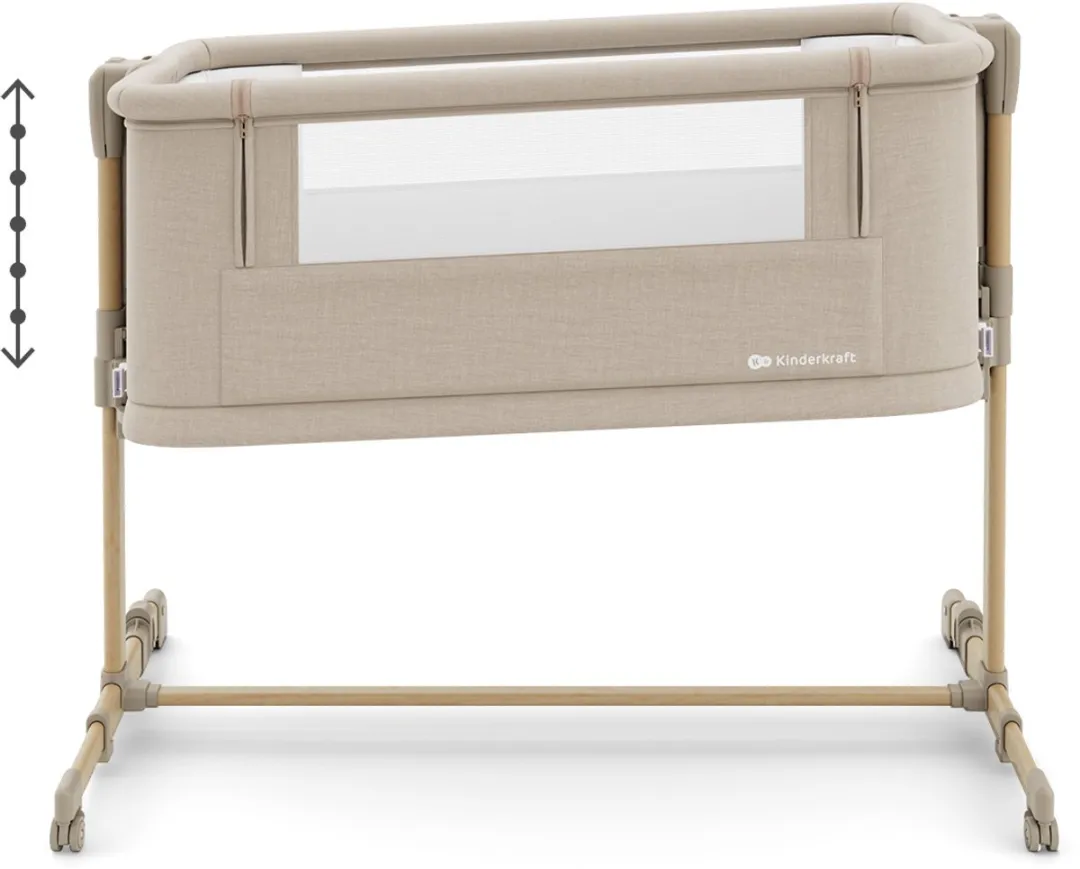 KinderKraft NESTEE GROW 2 Aanschuifwieg - Beige