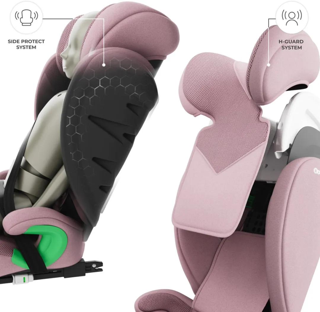 KinderKraft Junior Fix 2 Plus Autostoeltje 100-150cm - Roze