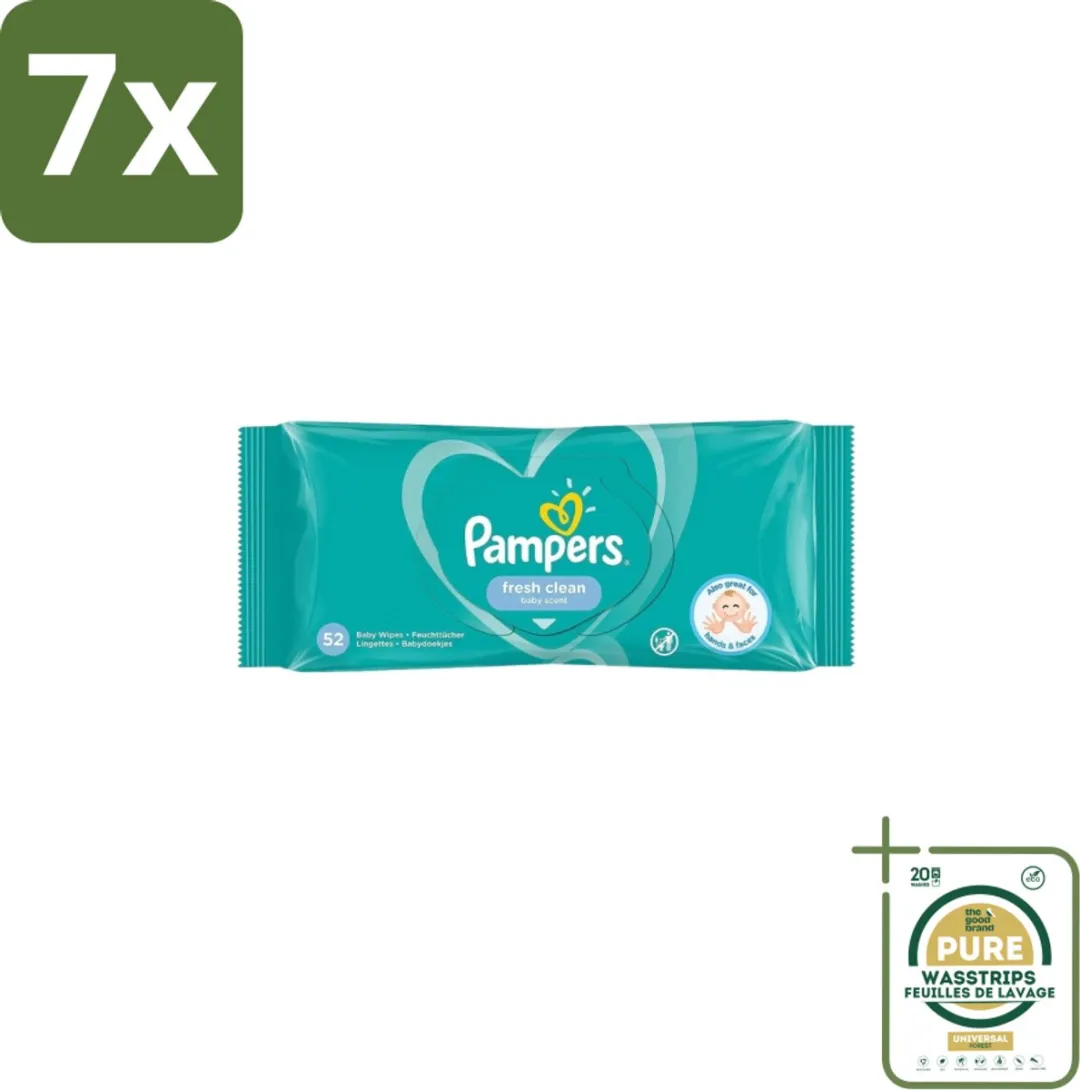 Pampers Fresh Clean Billendoekjes
