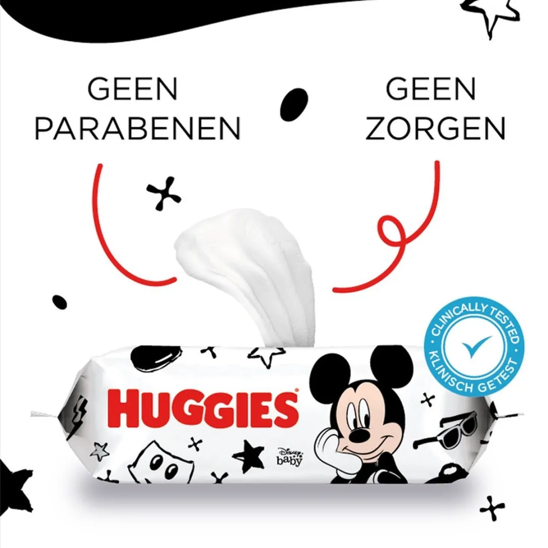 Huggies Billendoekjes All Over Clean 1680 Stuks