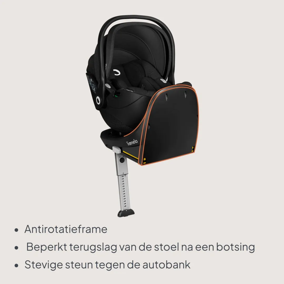 Lionelo Moxie Plus i-Size Base - Zwart