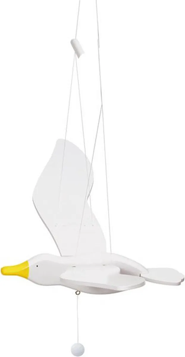 Goki Zweeffiguur Meeuw - Hout - Ø56cm - Multicolor