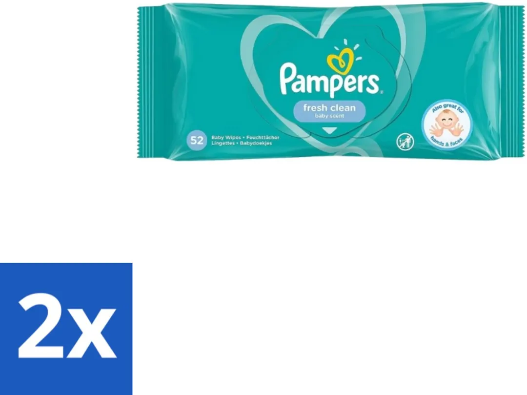 Pampers Fresh Clean Billendoekjes