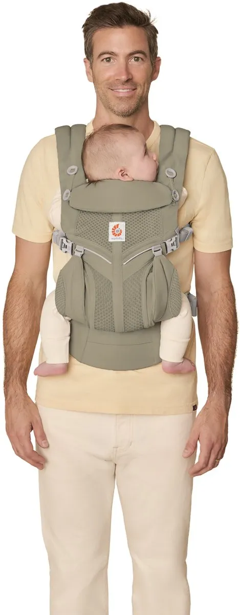 Ergobaby Omni Classic Mesh Draagzak - Soft Olive