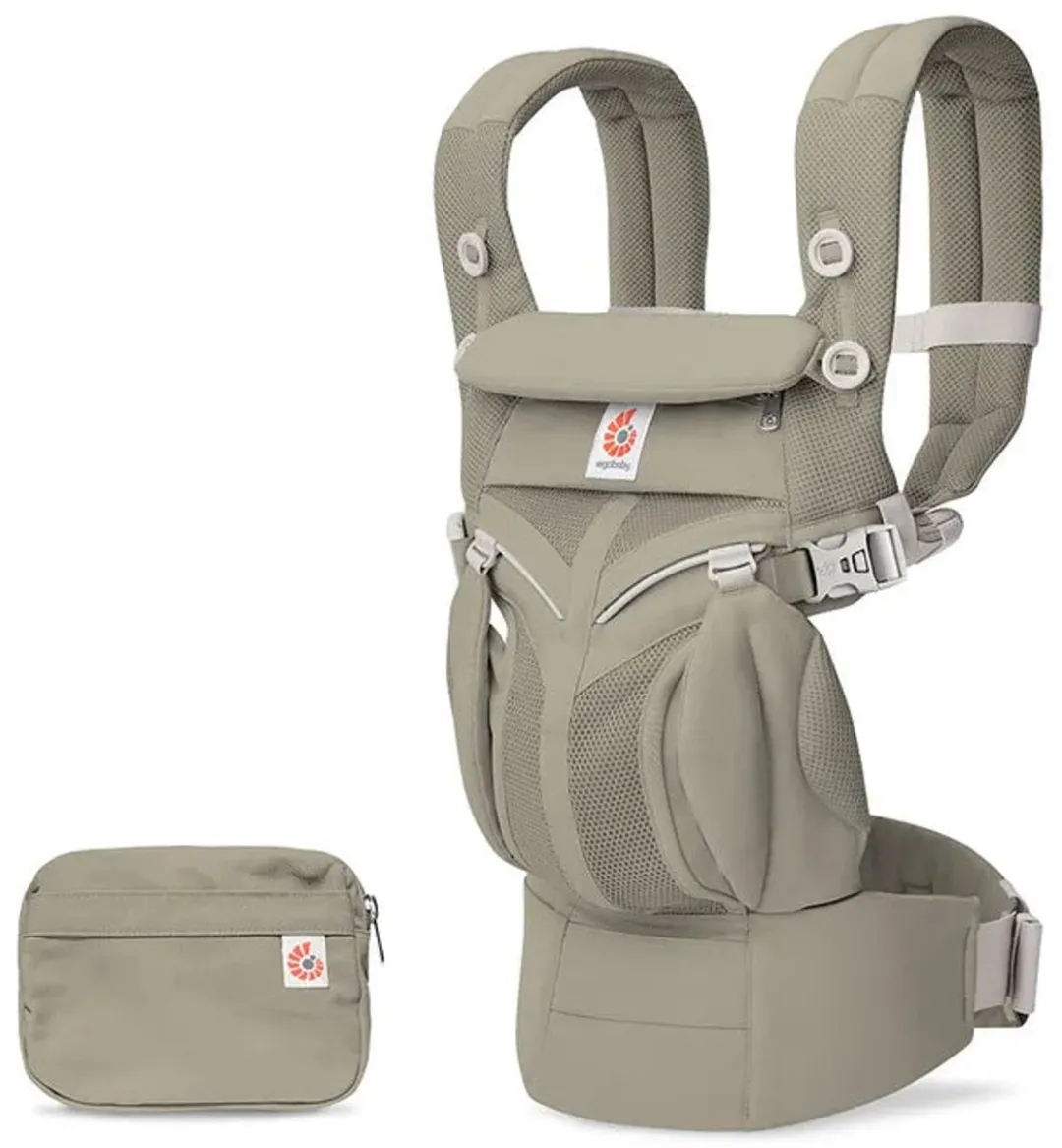 Ergobaby Omni Classic Mesh Draagzak - Soft Olive