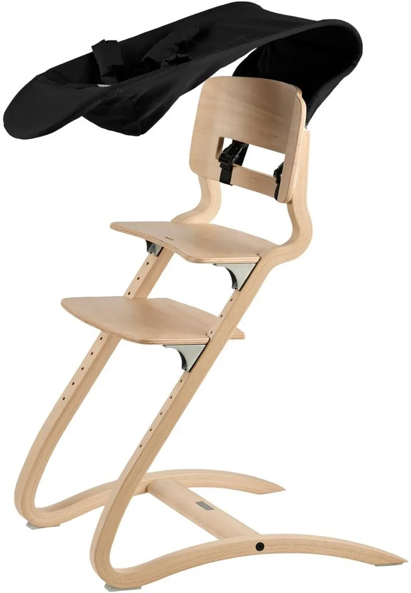 Leander Newborn Stoel Kinderstoel - Zwart