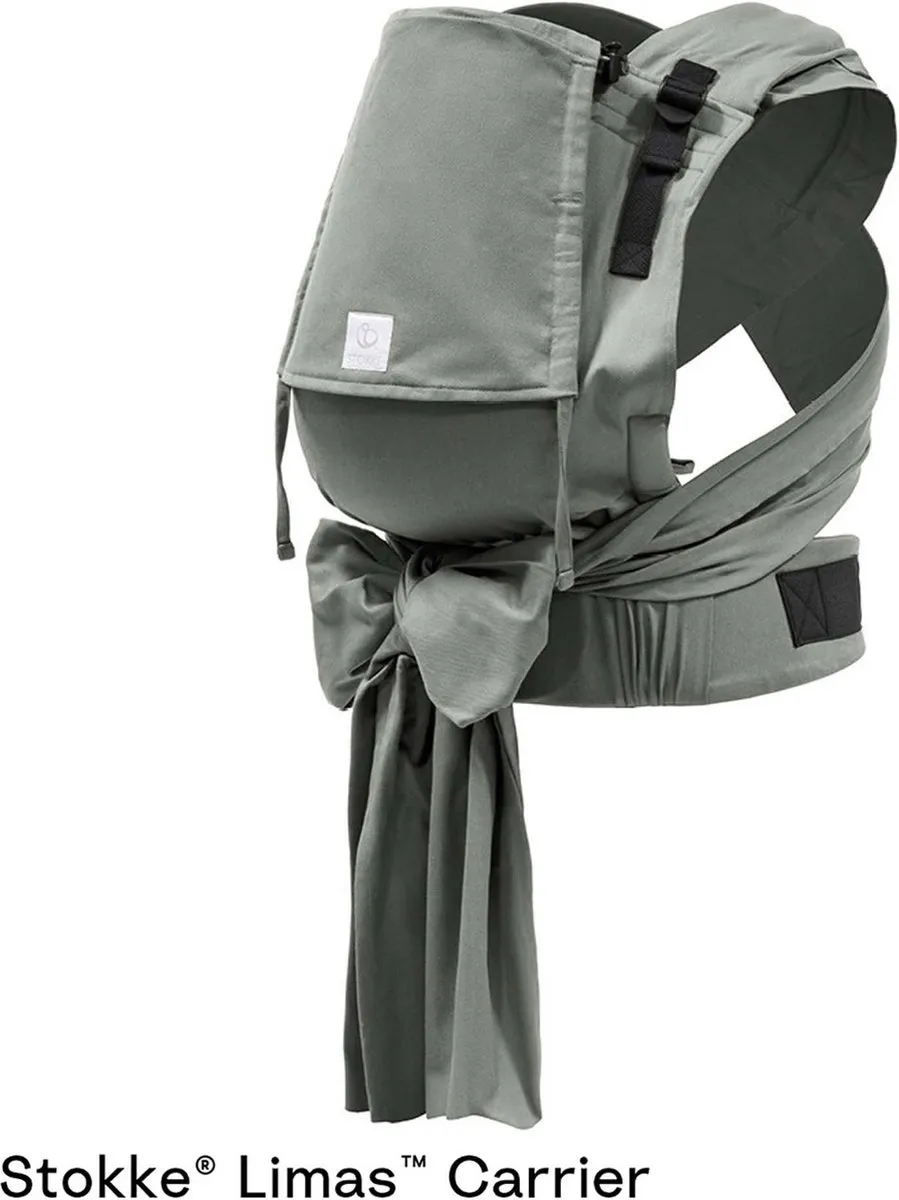 Stokke Limas Carrier Plus Glacier Green - Babydrager 4-18kg