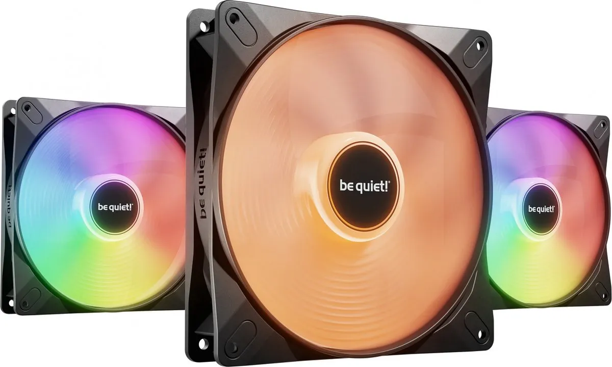 be quiet! Light Wings LX BL130 Ventilator 3-pack