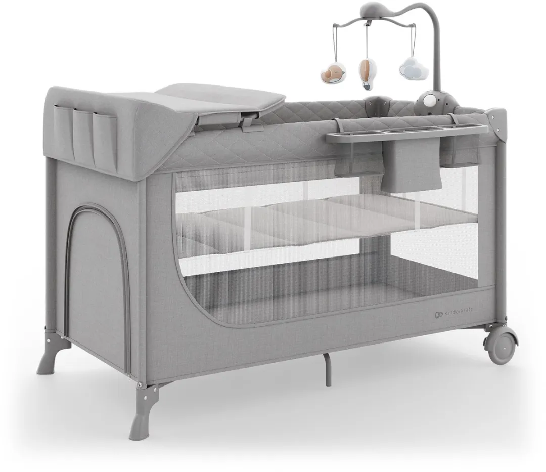 KinderKraft Leody UP Reisbedje 2-in-1