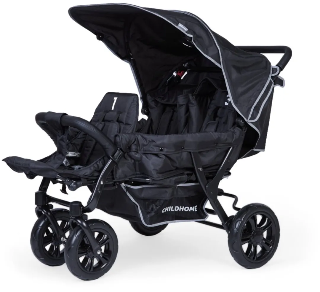 Childhome Triplet Kinderwagen 3-Zits