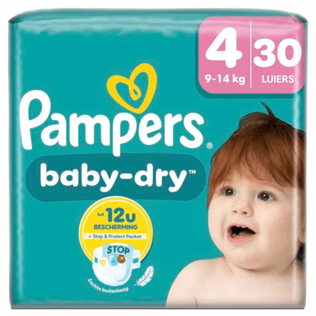 Pampers Baby Dry Luiers Maat 4 9-14kg