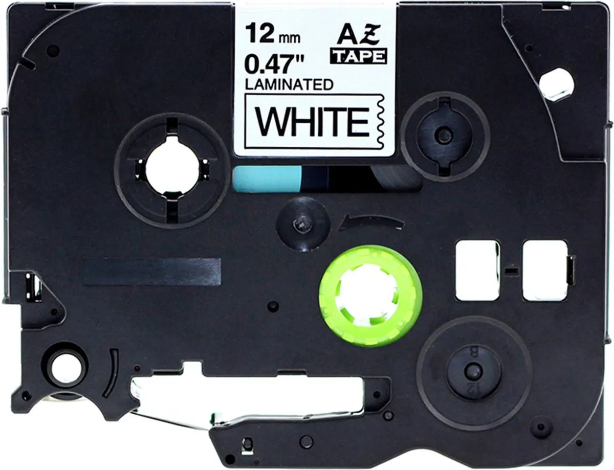 Brother Ril Bro.tapa Wit-zw 12mm-231 - 8 Stuks