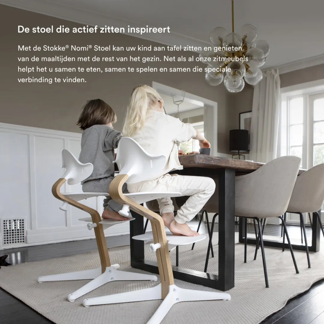 Stokke Nomi Stoel - White - 150 kg