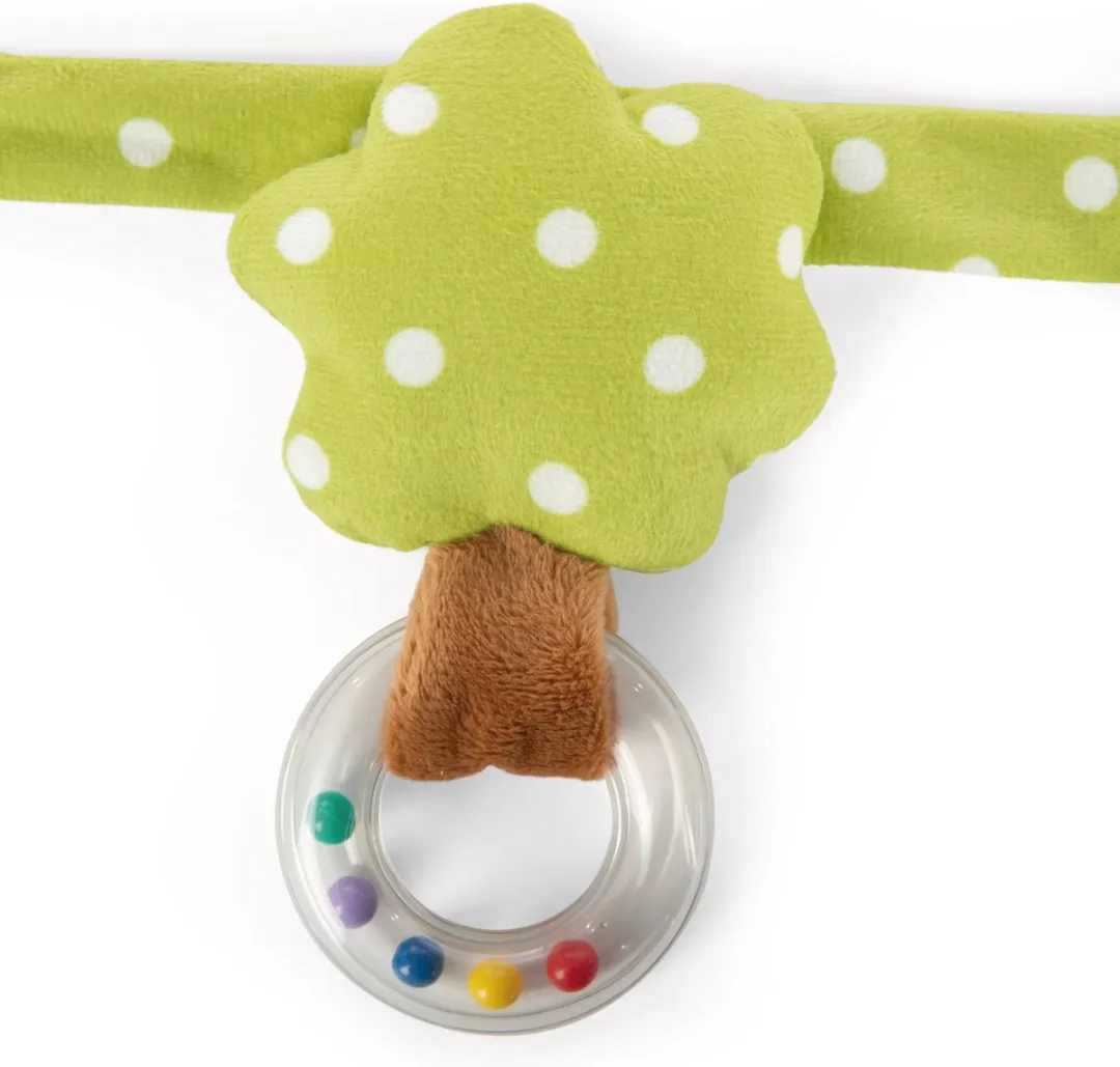 Nici Kinderwagenketting Hase und Eule 40cm - Multikleur