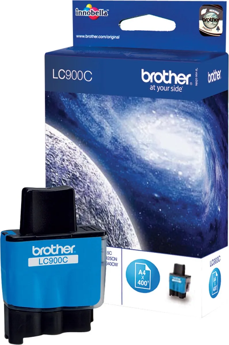 Brother LC-900C Inktcartridge - Cyaan