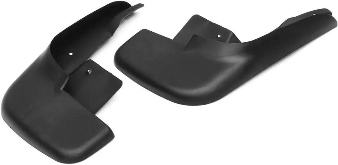 Volkswagen Polo Mk4 9N3 Spatborden - Set van 2 - Zwart