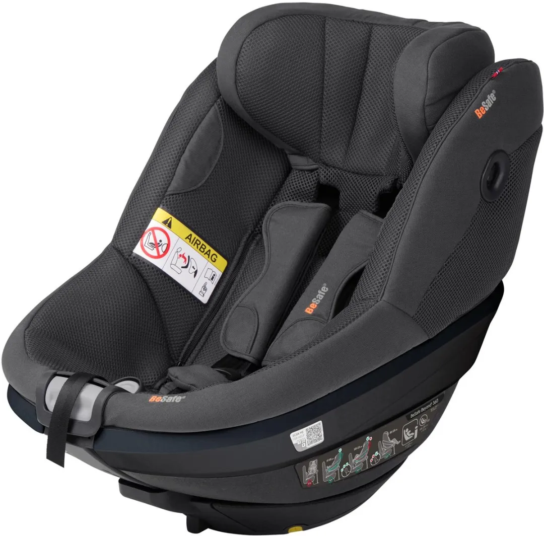 Besafe Beyond² 360 Autostoel - 61cm-125cm - Anthracite Mesh