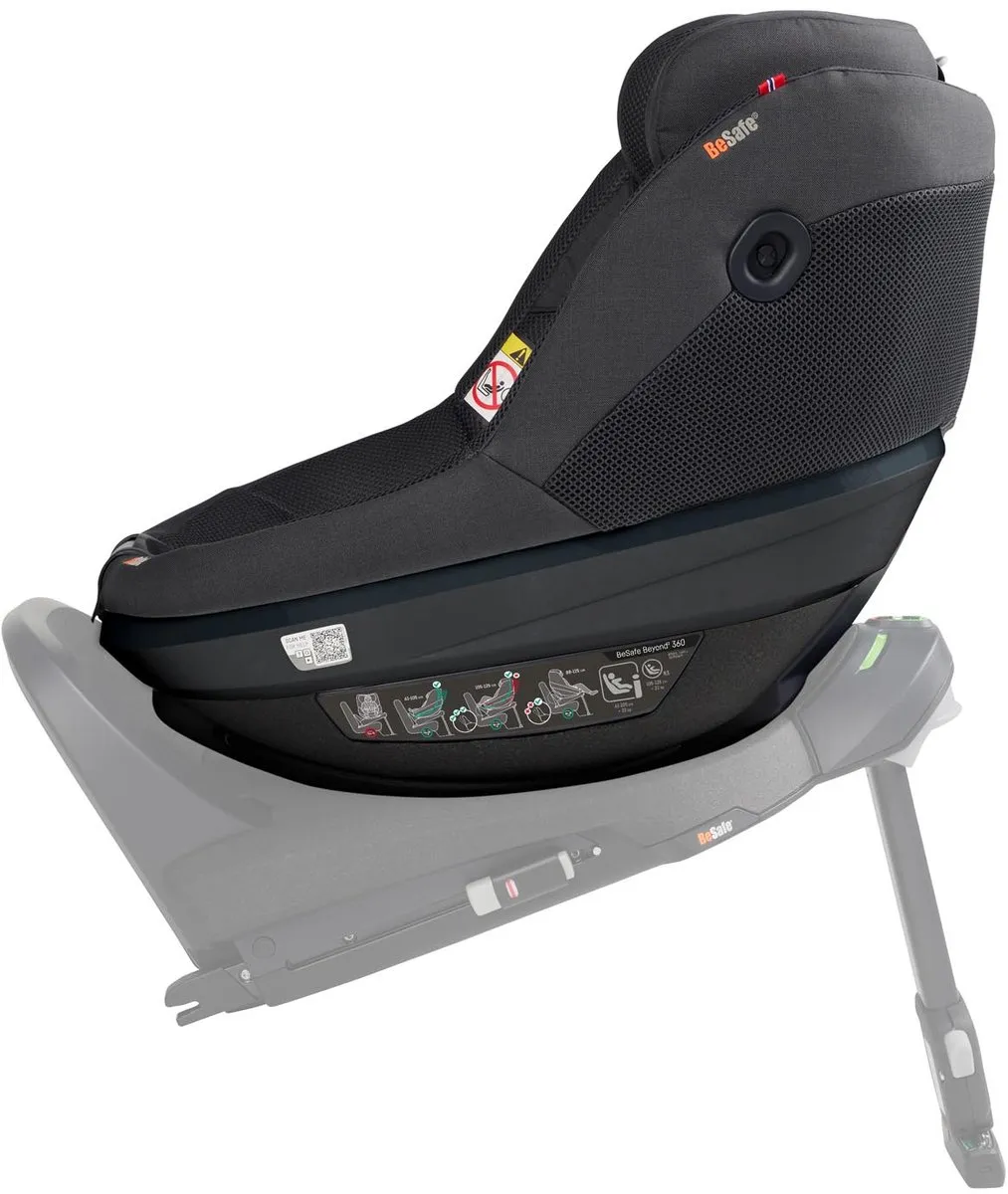 Besafe Beyond² 360 Autostoel - 61cm-125cm - Anthracite Mesh