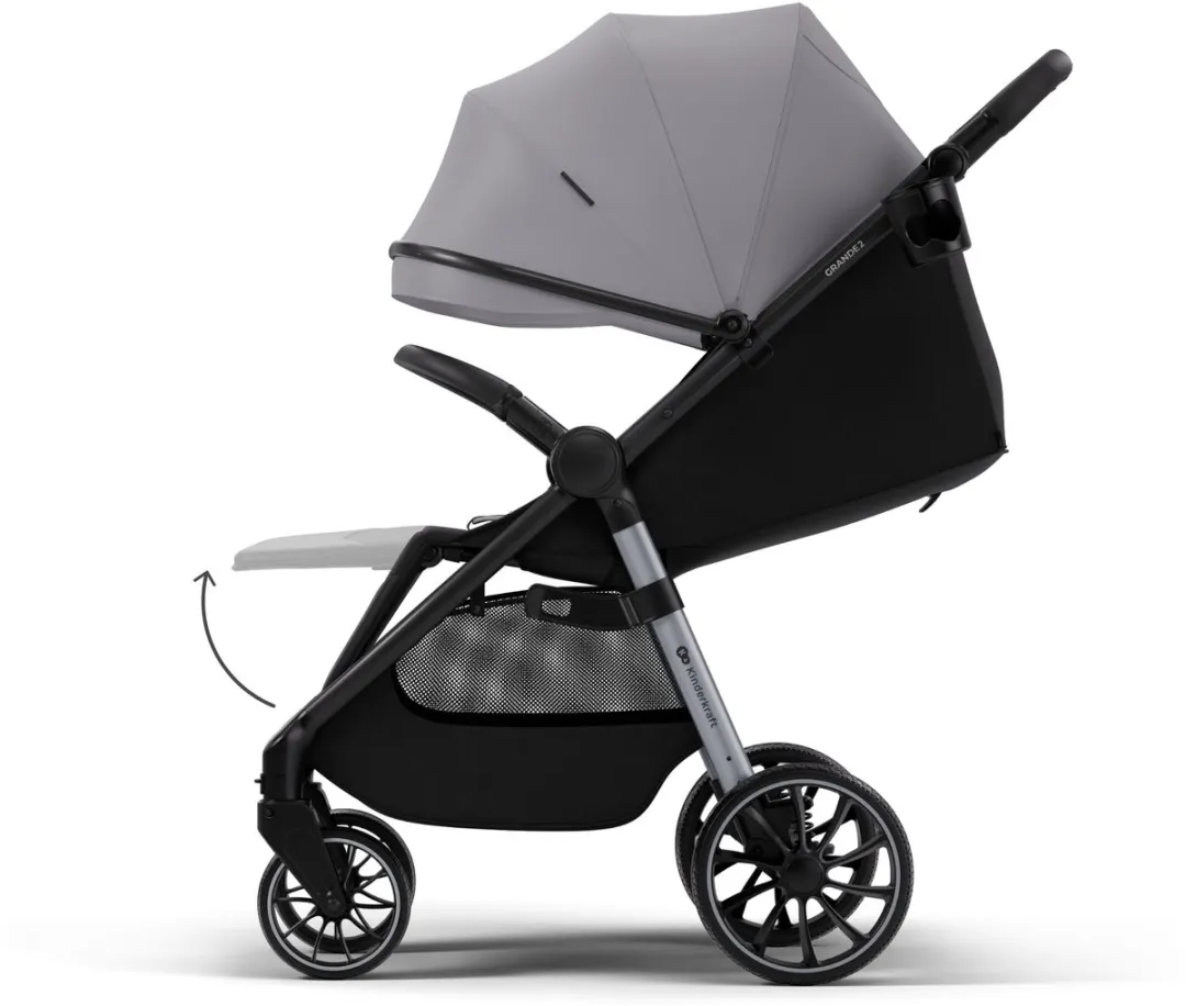 KinderKraft GRANDE 2 Buggy - Grijs