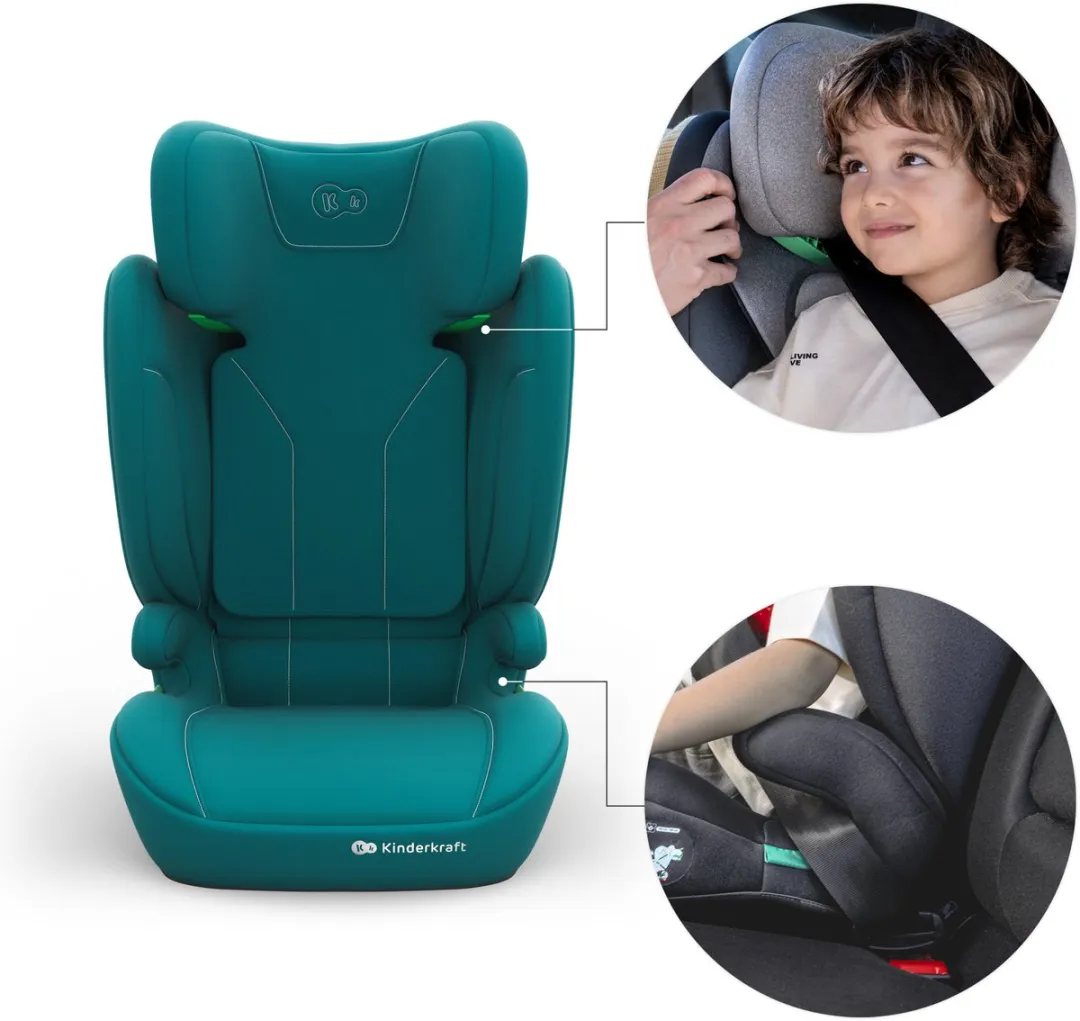 KinderKraft I-SPARK 2 PLUS i-Size Autostoel 100-150cm - Groen