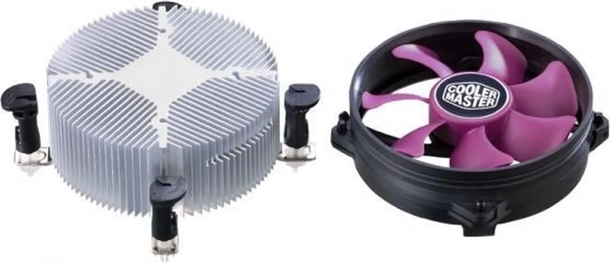 Cooler Master X Dream i117 CPU Koeler - RR-X117-18FP-R1 Paars